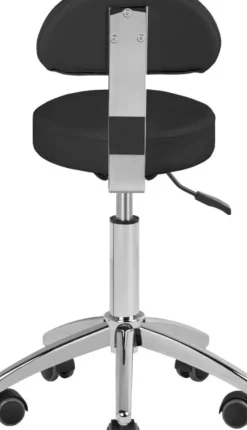 Gabbiano Stool Black Am-304