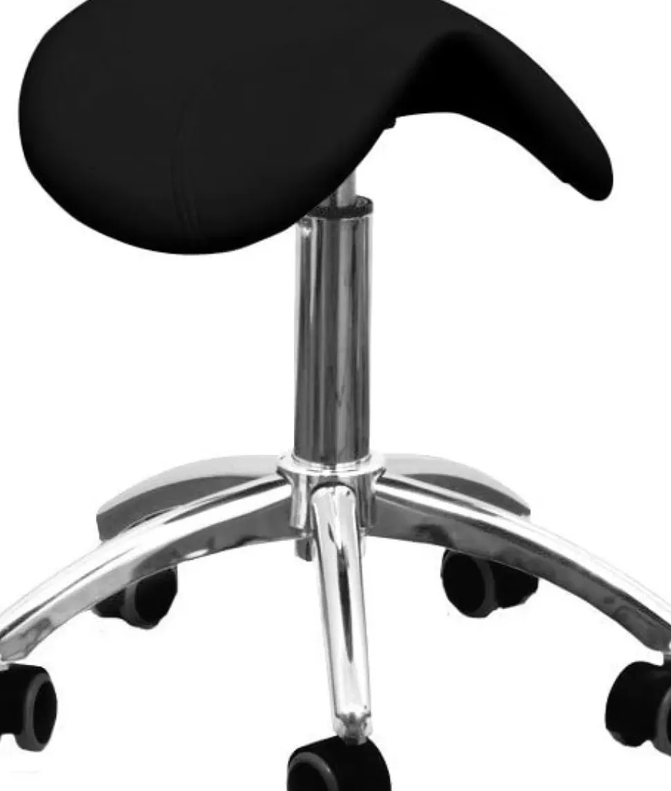 Gabbiano Stool Black Am-302