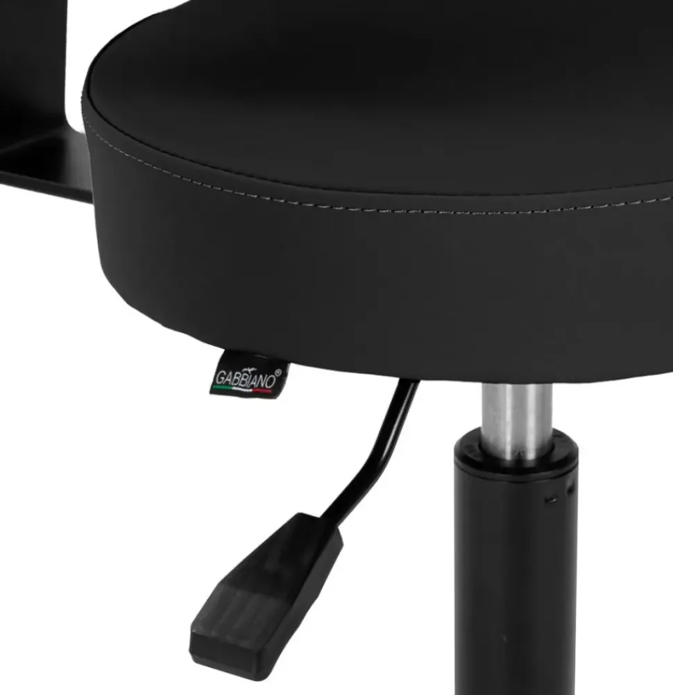 Gabbiano Stool Black D026