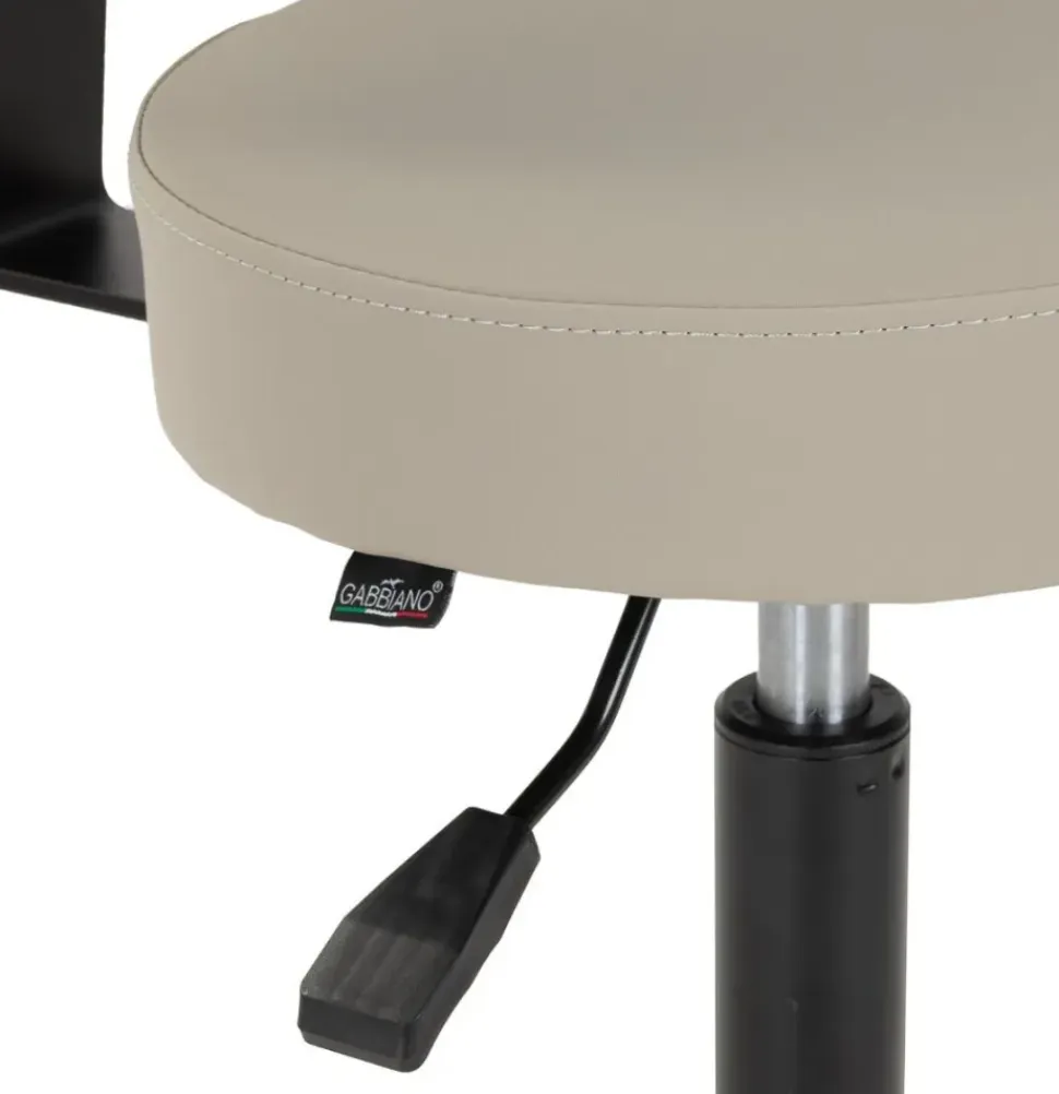 Gabbiano Stool Grey Beige D026