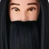 Gabbiano WZ4 Synthetic Hair Black 27 cm