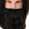 Gabbiano WZ4 Training Head With Beard Natural Hair - 21 cm