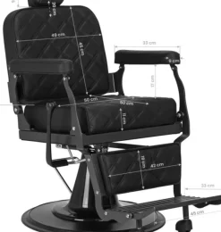 Gabianno Carlos Chair Extra Black