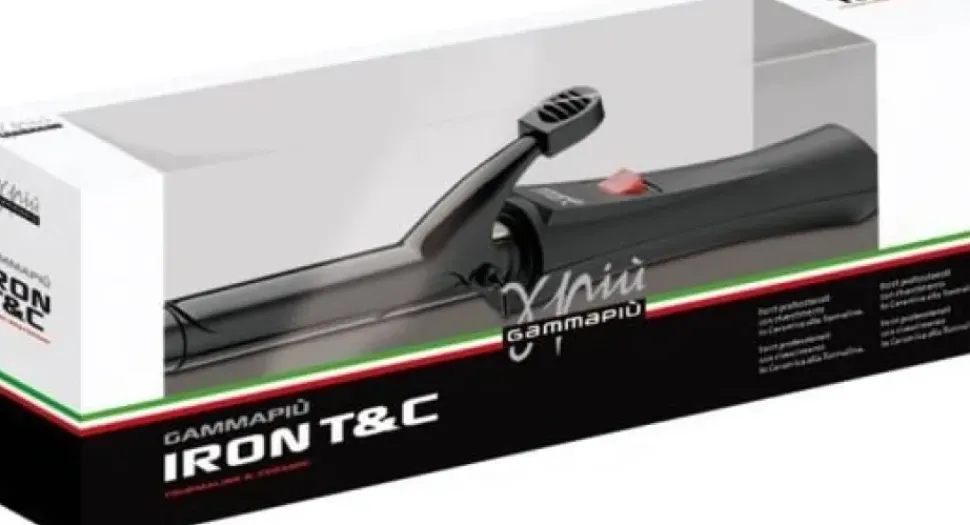 Gamma+ Clip Tourmaline Curling Iron Ø25