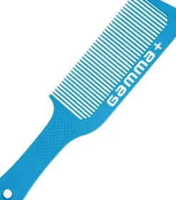 Gamma+ Flow Barber Comb Blue