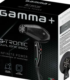 Gamma+ G-Tronic 2500 Dual Ionic Nylon Black 2280 Watt