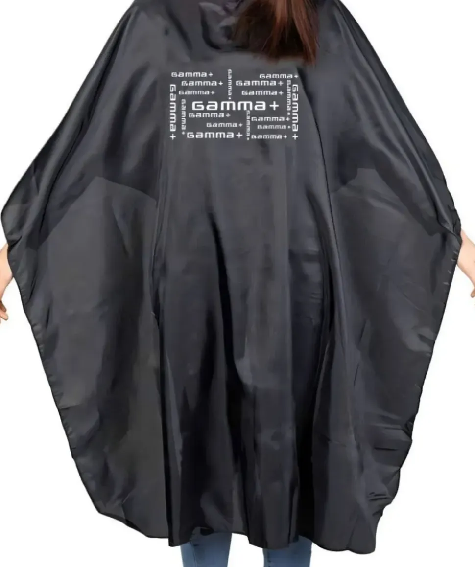 Gamma+ Hair Salon Cutting Cape - Black