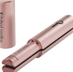 Gamma+ X-Hybrid Cordless Straightener Rose Gold