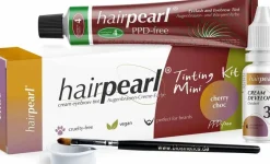 Hairpearl Tinting Kit Mini PPD-free - No 4 Cherry Choc