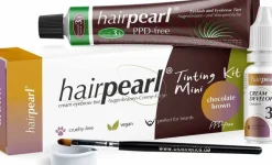 Hairpearl Tinting Kit Mini PPD-free - No 3.3 Chocolate Brown