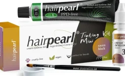 Hairpearl Tinting Kit Mini PPD-free - No 1 Raven Black