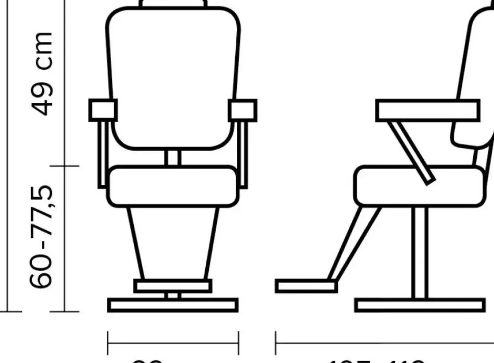 Hairway Barber Chair David Black