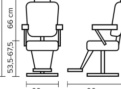 Hairway Barber Chair LORD