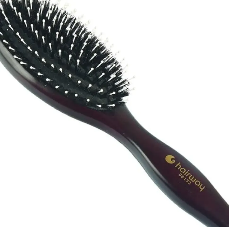 Hairway Cushion Brush "Lady" 9 Rows Oval