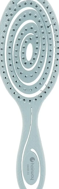 Hairway Detangling Brush "Organica" Light Blue