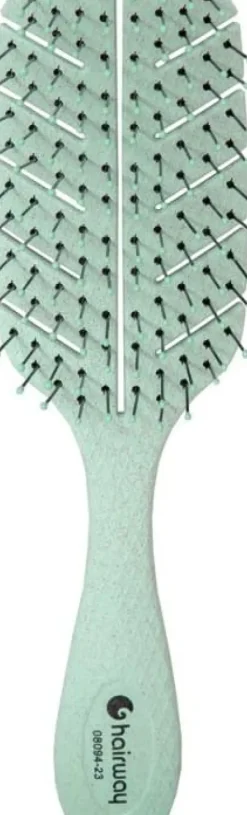 Hairway Detangling Brush "Organica" Mint Green