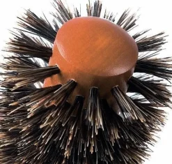 Hairway Round Brush Gold Wood Ø 38/68 mm