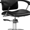 Hairway Styling Chair "Augusta" With Wheels Black