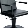 Hairway Styling Chair John Black Round Base