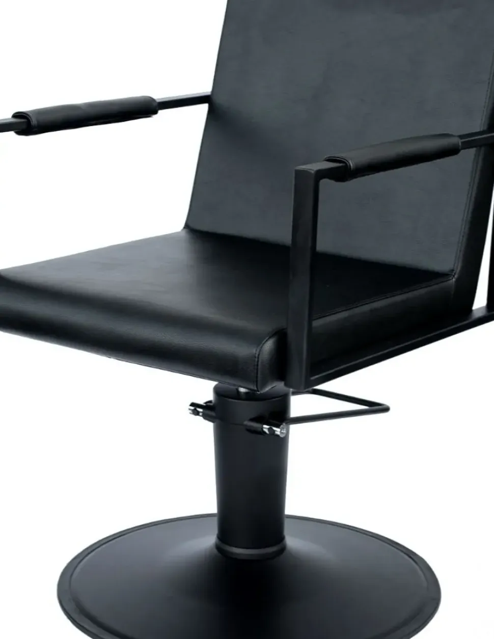 Hairway Styling Chair John Black Round Base