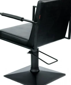 Hairway Styling Chair John Black Square Base