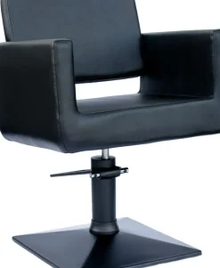 Hairway Styling Chair "Sandro Black" Matte Black