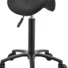 Hairway Stylists Saddle Stool Profi Black Base