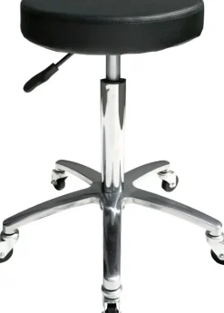 Hairway Stylists Stool Comfort Black