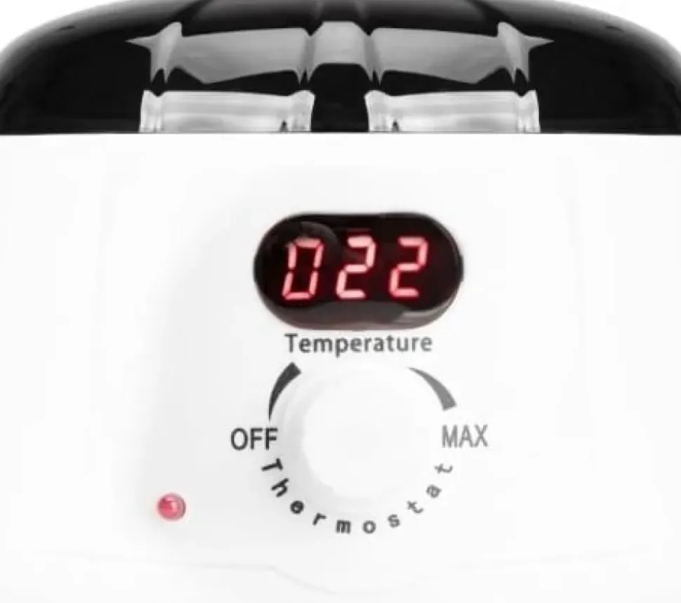 iWax WAX Heater Pro Wax Tin Thermostat White 400 ml