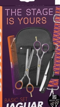 Jaguar Relax Left Scissors Set "The Stage Is Yours"
