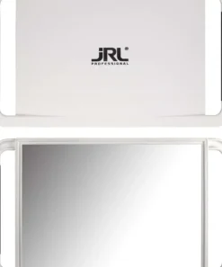 JRL Mirror Large Hand Held Mirror - White