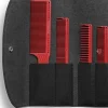 JRL Professional - Barber comb set Red
