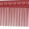 JRL Professional - Barbering Comb 6.5" Red