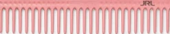 JRL Professional - Cutting Comb 7.7" Pink