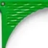 JRL Professional - Fine Teeth Tail Comb 9.8" Green