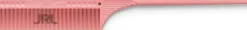 JRL Professional - Fine Teeth Tail Comb 8,5" Pink