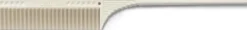 JRL Professional - Fine Teeth Tail Comb 8,5" White