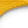 JRL Professional - Fine Teeth Tail Comb 8,5" Yellow