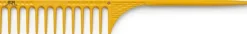 JRL Professional - Fine Teeth Tail Comb 9.8" Yellow