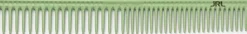 JRL Professional - Long Round Tooth Cutting Comb 9" Light Green