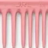 JRL Professional - Long Round Tooth Cutting Comb 9" Pink