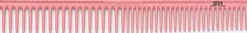 JRL Professional - Long Round Tooth Cutting Comb 9" Pink
