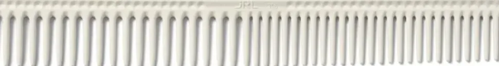 JRL Professional - Long Round Tooth Cutting Comb 9" White