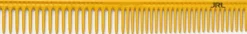 JRL Professional - Long Round Tooth Cutting Comb 9" Yellow