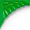 JRL Professional - Pin Tail Comb 8,8" Green
