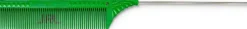 JRL Professional - Pin Tail Comb 8,8" Green
