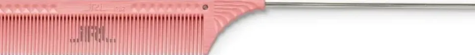 JRL Professional - Pin tail comb 8,8" Pink