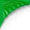 JRL Professional - Teasing Comb 8.8" Green