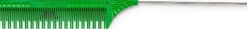JRL Professional - Teasing Comb 8.8" Green