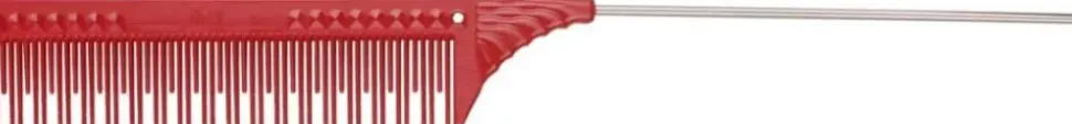 JRL Professional - Teasing comb 8.6" Red